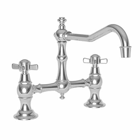 Newport Brass Kitchen Bridge Faucet in Polished Chrome 945-26